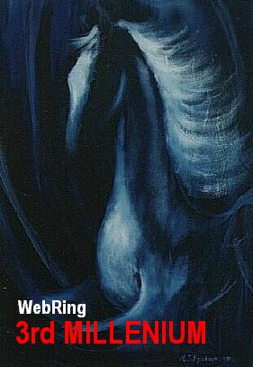 artpainting `SPIRIT OF A BLUE`, by M.M.Kravcev